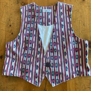 Vintage Women’s Cotton Vest by Stampede Size XL